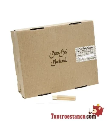 Booba Natural & Perforated Tubes 1000 Units