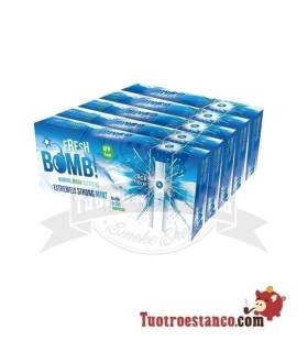 Tubos Fresh Bomb! Mint Strong Artic, 5 Caixas de 100 Tubos