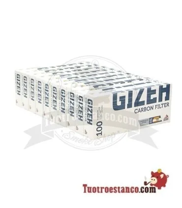 Tubi di carbonio Gizeh - 10 scatole da 100 unità.