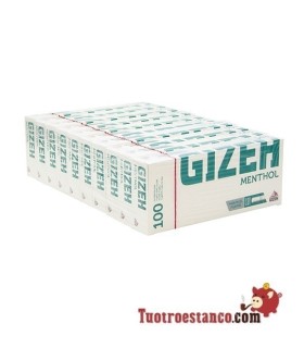 Tubos Gizeh Mentolados  (1x100)