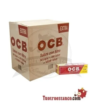 OCB 200 long filter tubes - 50 boxes of 200 Units (Drawer).
