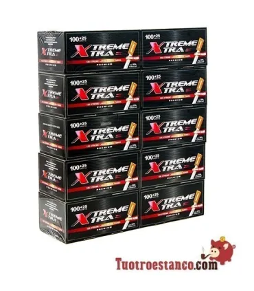 Tubes longs X-Treme 125, 10 boîtes de 125 unités
