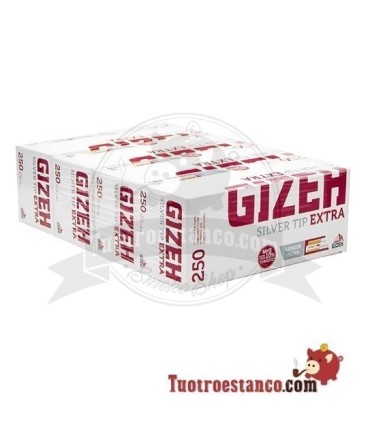 Tubos Gizeh filtro largo  250 u(1x4)