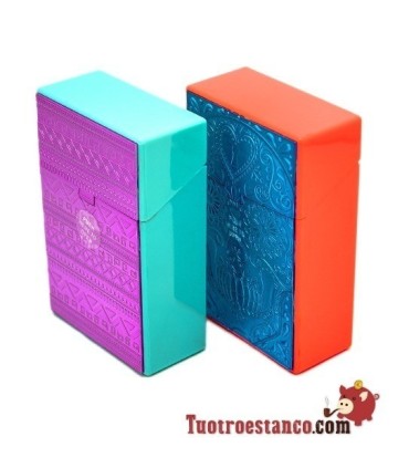 Pitillera Estampada plástico 20 cig