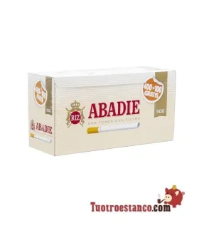 Abadie 500 Röhren, 1 Kiste mit 500 Röhren