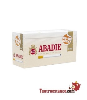 Tubos Abadie 1 cajita de  500 tubos