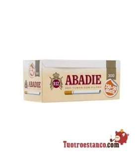 Tubos Abadie 1 cajita de 300 tubos