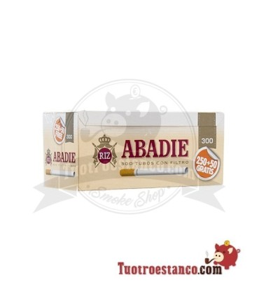 Tubos Abadie 300, 1 cajita de 300 tubos