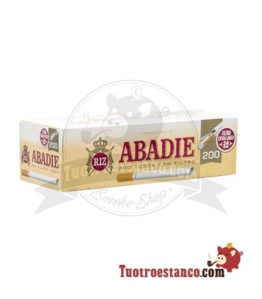 Tubos Abadie de filtro largo 1 cajita de 200 tubos