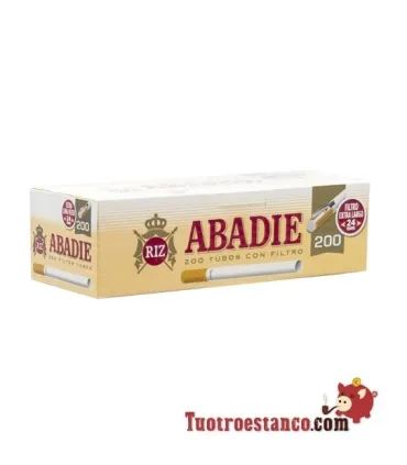 Tubos Abadie 200 filtro largo, 1 cajita de 200 tubos