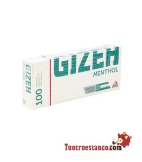 Tubes Gizeh Menthol 100ud(1x10)