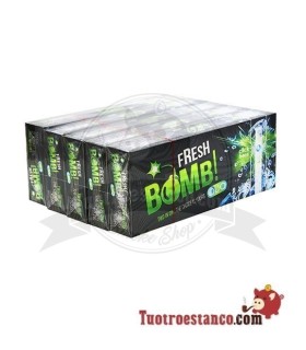 Tubos Fresh Bomb! Mint, 5 caixas de 100 tubos