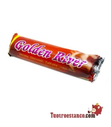 Golden River Charcoal sabor maçã 33 mm
