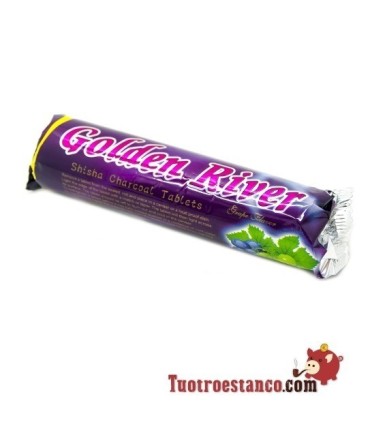 Golden River Charcoal 33 mm sabor a uva