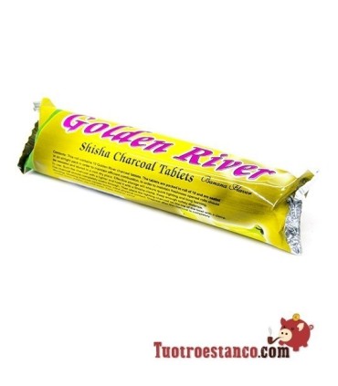 Golden River Charcoal sabor banana de 33 mm