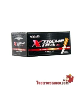 Tubes à filtre longs X-Treme 125, 1 boîte de tubes 125