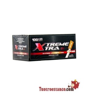 Tubi X-Trem filtro lungo 1 scatola di 125 tubi