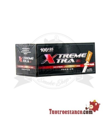 Tubi X-Trem filtro lungo 1 scatola di 125 tubi
