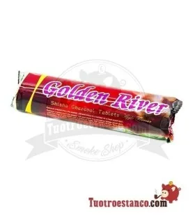 Golden River Charcoal sabor 40 mm de maçã