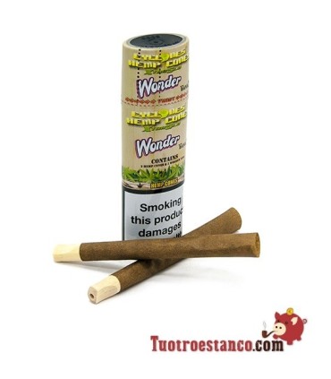 Papel Cono Cyclone de cañamo 2u Wonder