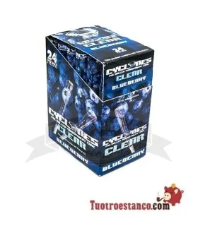 Cono Cyclones Carta Gusto Mirtillo, 24 coni
