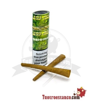 Papel Cono Cyclones de Cáñamo 2U Original