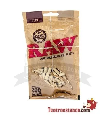 Filtros Raw Slim 600  celulosa 200 filtros