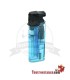 Accendino a fiamma volante Buzz, colore azzurro chiaro.