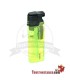 Accendino torch buzz, colore giallo.