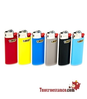 Encendedor Mini BIC Colores.
