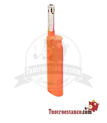12 cm Buzz Electronic Kitchen Lighter, orangefarben.
