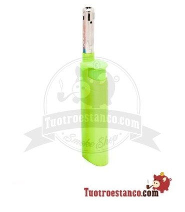 12 cm Buzz Electronic Kitchen Lighter, grün.