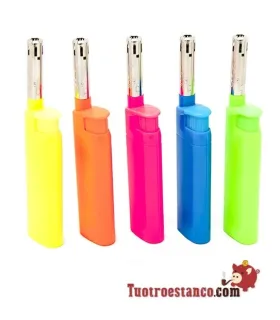 12 cm Buzz Electronic Kitchen Lighter, various colors.