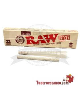 RAW Vesciche King Size Cones di 32 coni