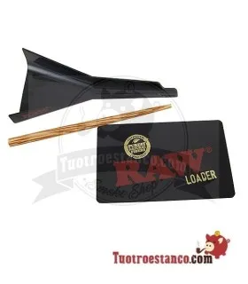 Raw Loader, Gerät zum Befüllen der Kegel.