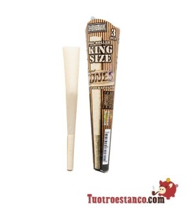 Display CONES brown King Size, blister con  3 conos