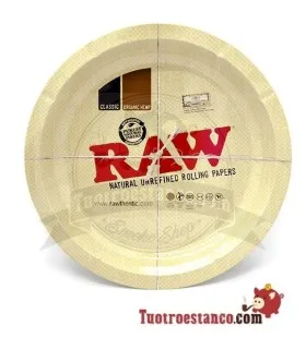 31 cm runder RAW-Aschenbecher