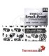 Airtight aluminum bag Skulls 10 x 16 cm