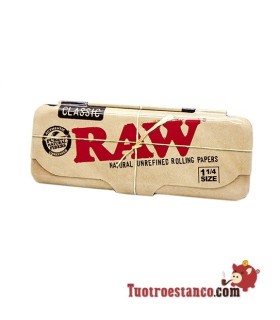 Cas pour fumer papier 1 1/4 Raw