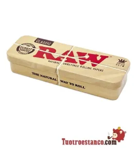 RAW Boîte métallique King Size de 11,5 x 4 cm.