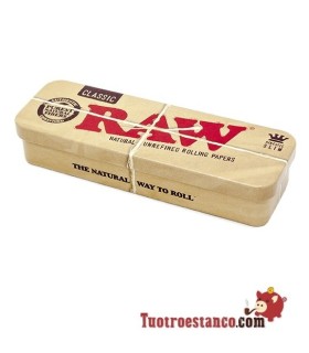 Caja metal RAW King Size de 11,5 x 4 cm.