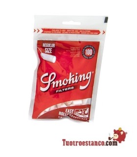 Fitros Fumeurs réguliers de 8mm (rouge)