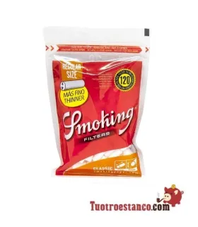 7.5 mm Smoking Regular Filters, 120 Filters