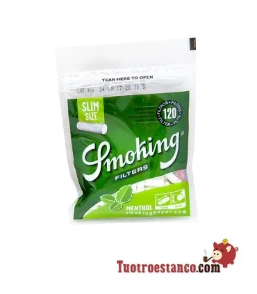 Les filtres Smoking 6mm Menthol