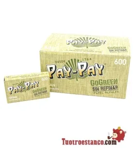 Green Alfalfa Pay-Pay Paper of 600 sheets, 20 booklets