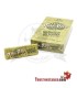 Green Alfalfa Pay-Pay Paper of 1 1/4 - 25 booklets of 50 sheets each.