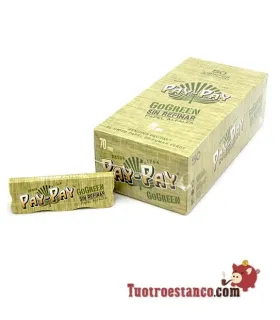 70mm Green Alfalfa Pay-Pay Paper, 50 booklets