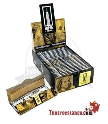 Caixa de papel Empire 110mm, 24 livretos