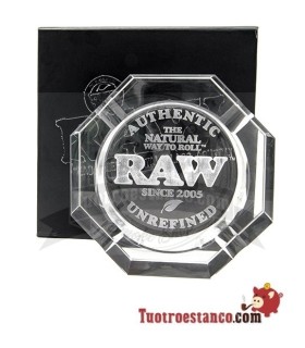 Edizione da collezione per posacenere di vetro RAW