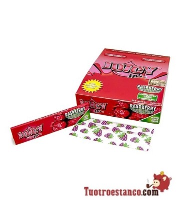 Estuche de papel King Size Juicy Mora de 24 libritos
